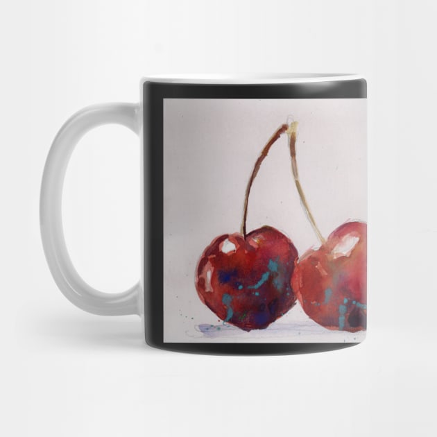 Cherries with a Splash by dfrdesign